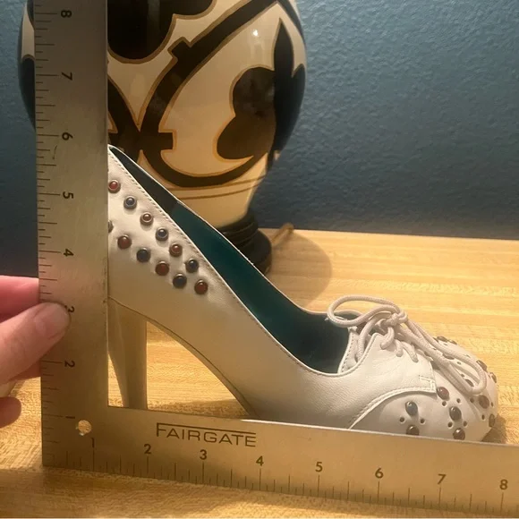 Irregular Choice Vintage Elvis Inspired Women’s Leather Heels - Picture 8 of 8